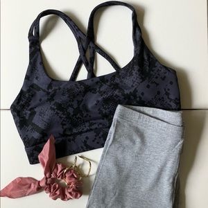 Never Worn Black/Navy Sportsbra